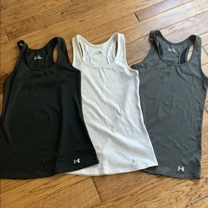 3 Under Armour victory tank bundle all size medium